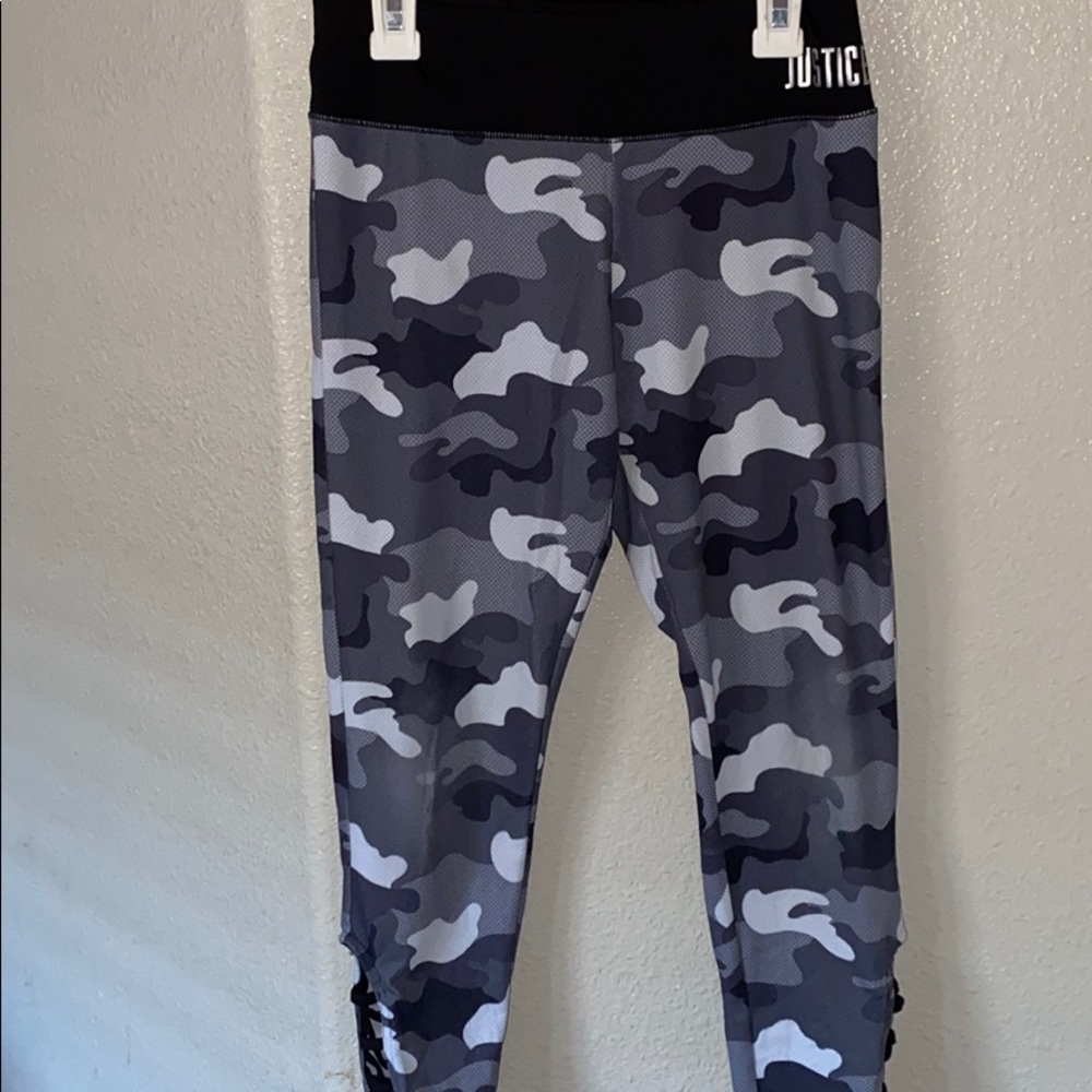 Camo justice active wear  leggings